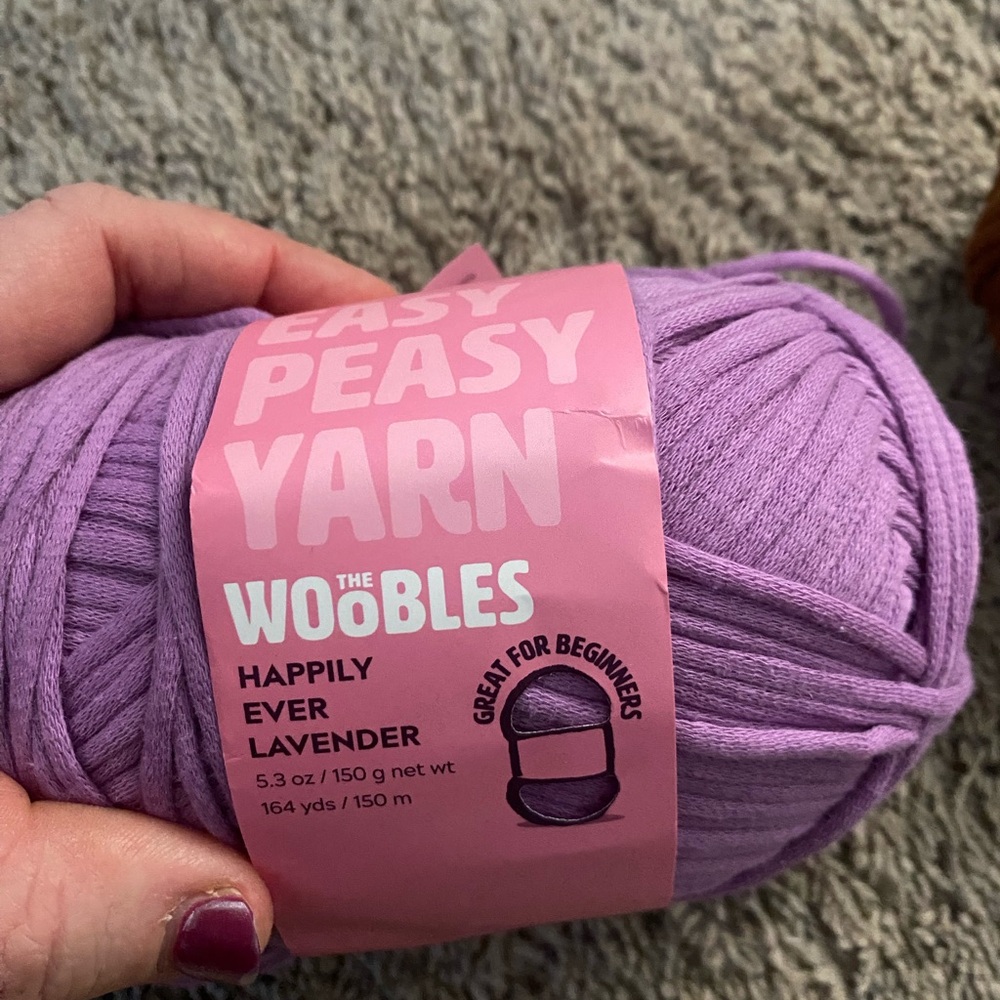 The Woobles Lavender Yarn